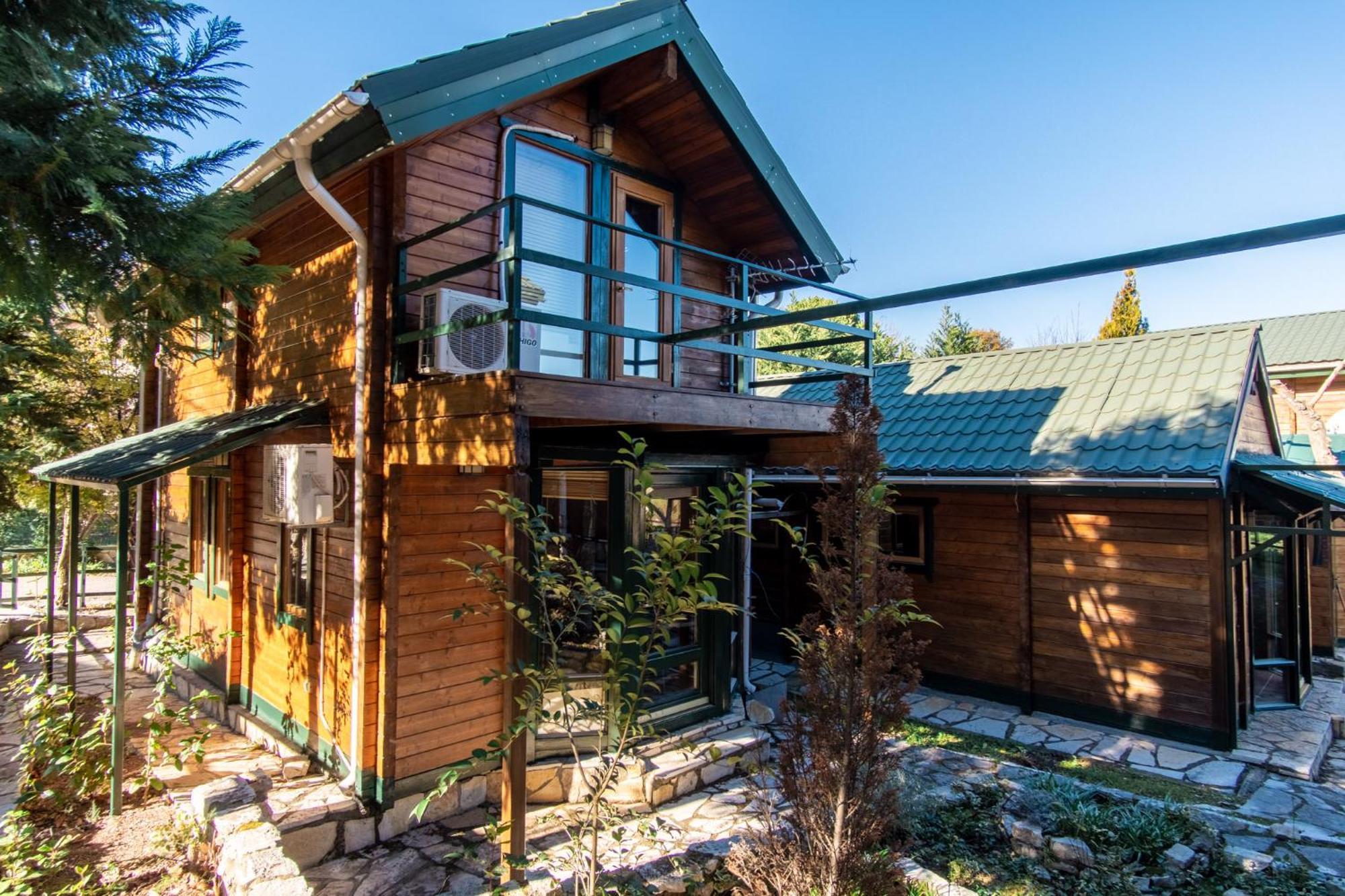 Zeus-Village Οικισμός Φινλανδικών Chalet Με Πισίνες & Γυμναστήριο Molos  Ngoại thất bức ảnh