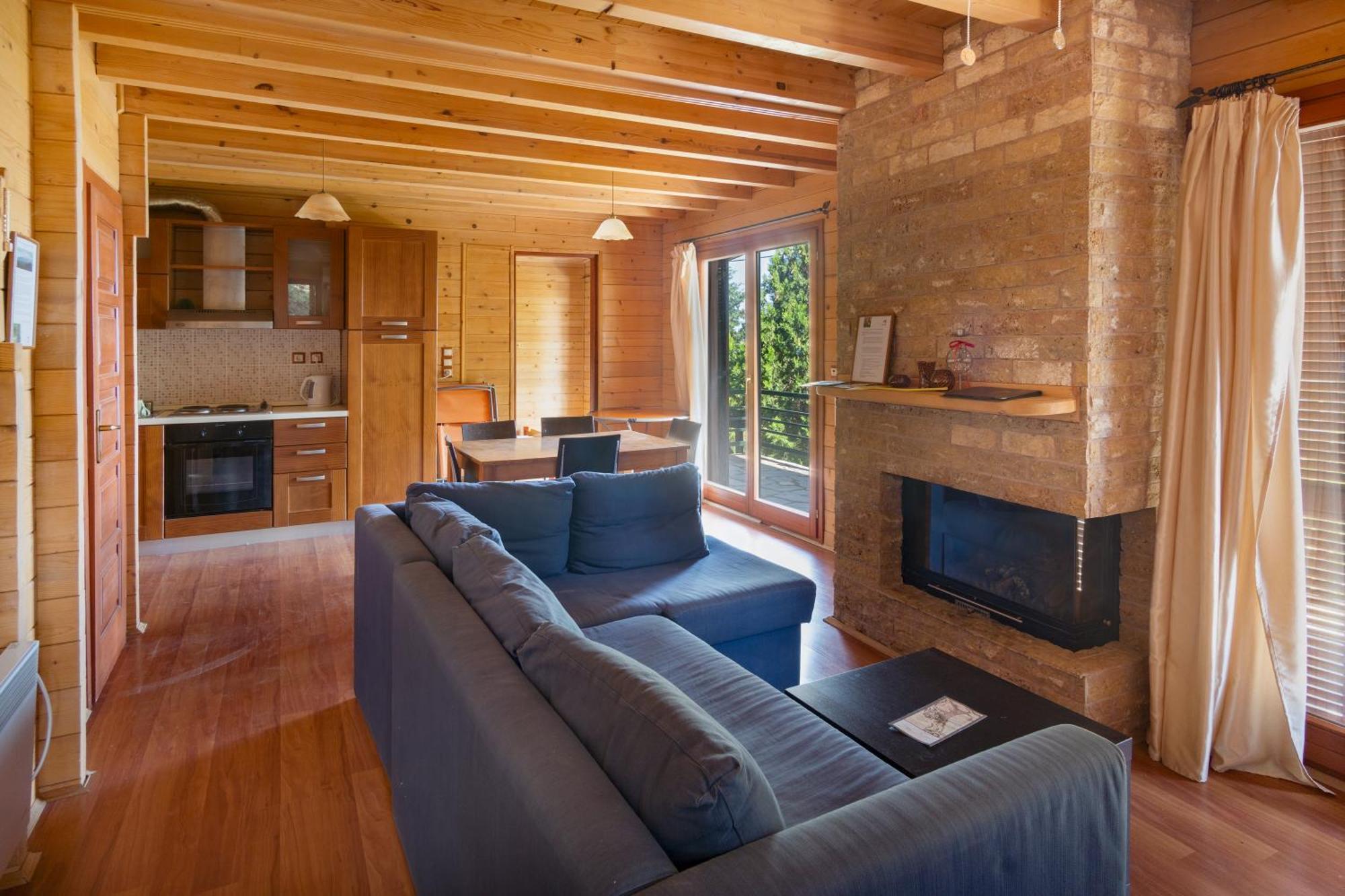 Zeus-Village Οικισμός Φινλανδικών Chalet Με Πισίνες & Γυμναστήριο Molos  Ngoại thất bức ảnh