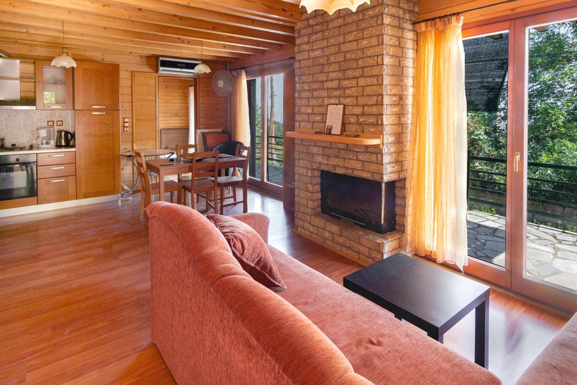 Zeus-Village Οικισμός Φινλανδικών Chalet Με Πισίνες & Γυμναστήριο Molos  Ngoại thất bức ảnh